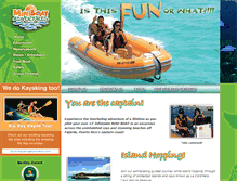 Tablet Screenshot of miniboatadventures.com